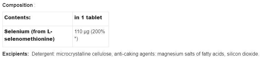 Selenium 100 MCG - 120 Tabletten