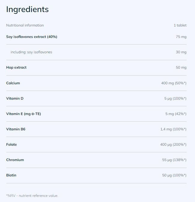 Menopauzin 30 Tabs OLIMP - Nutra Best Europe