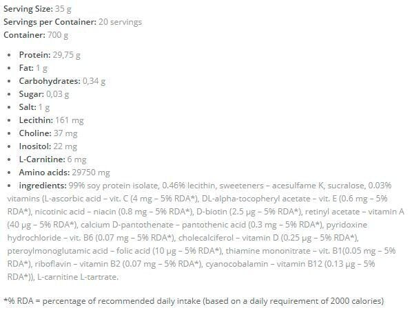 Sojavit 85 OLIMP - Nutra Best Europe