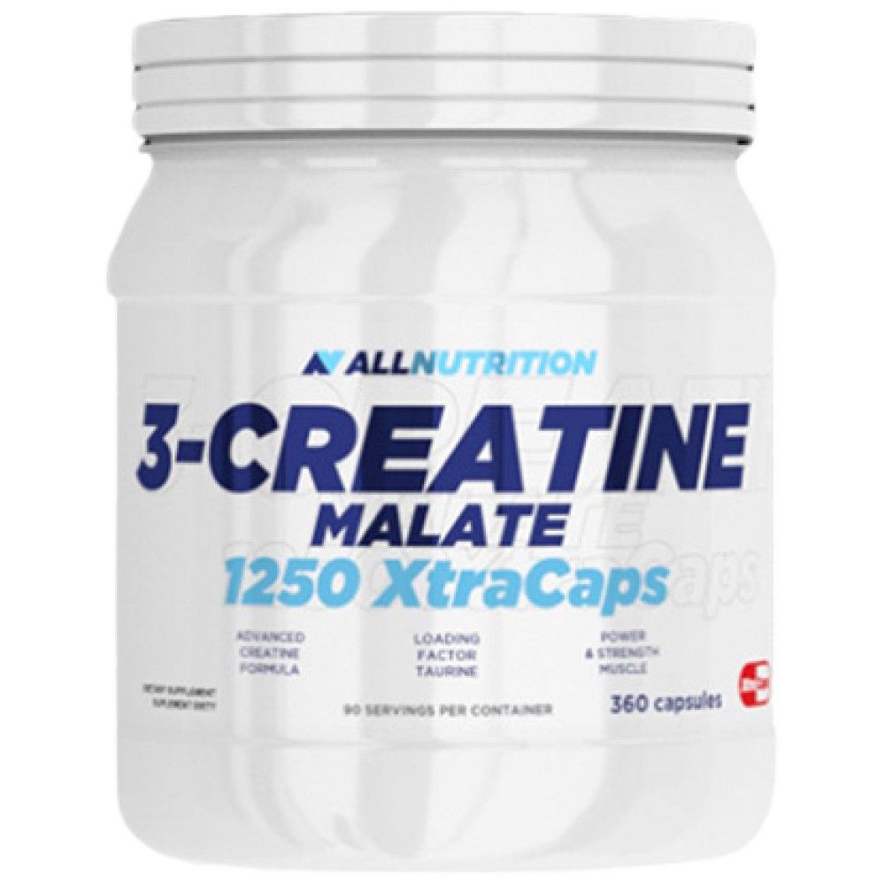 3 -Creatin -Malate 1250 Xtracaps - 360 Kapseln