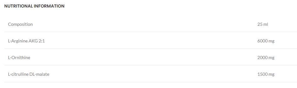 Aakg Schuss 6000 mg - 20 x 25 ml