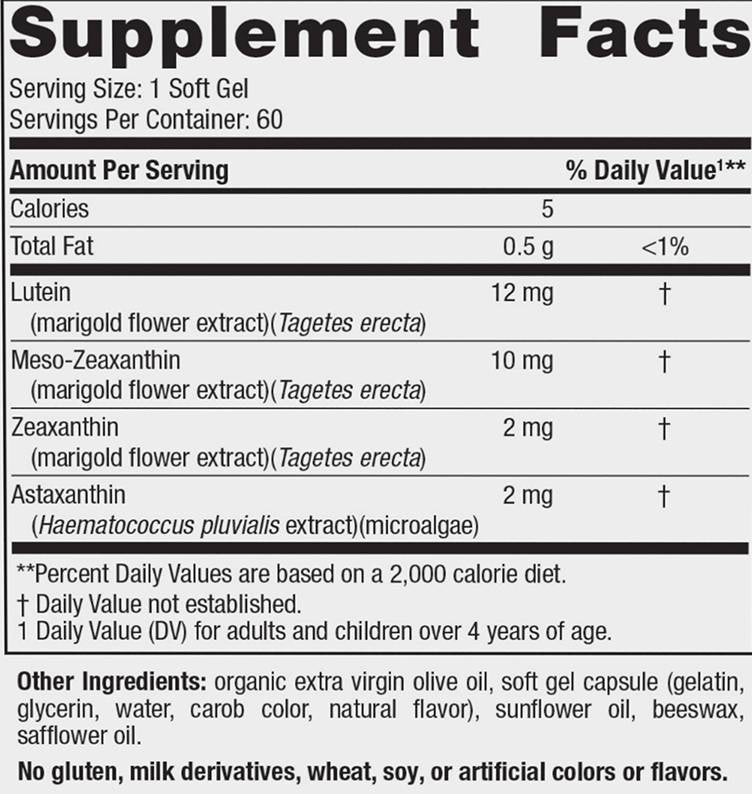Blue Light Eye Defense - 60 Gelkapseln