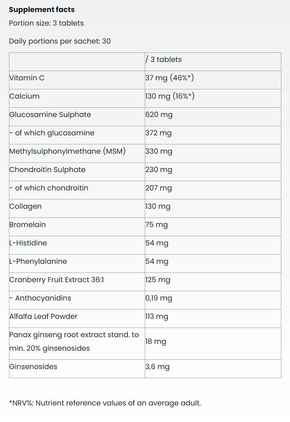 Joint Guard Gold - 90 Tabletten