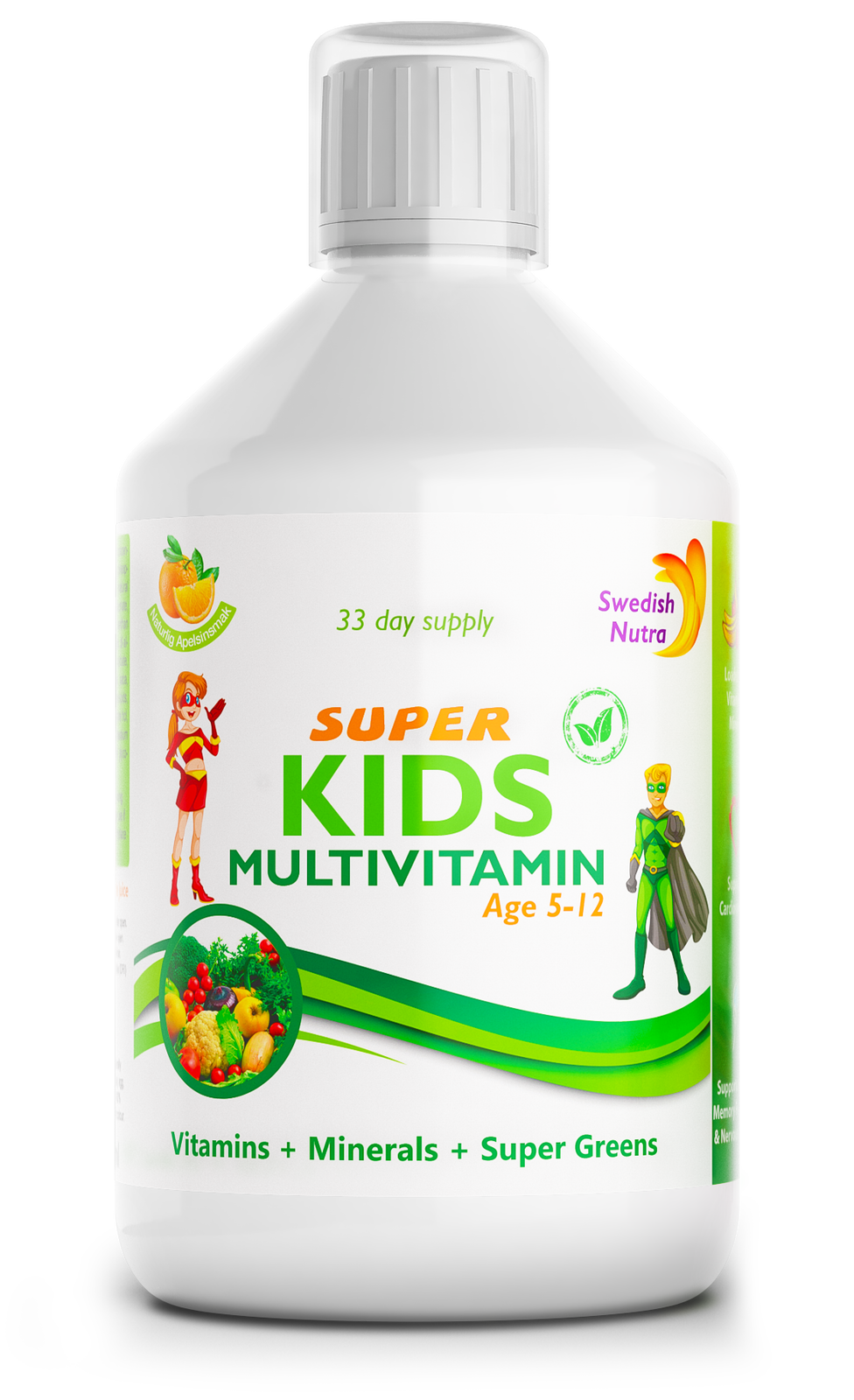 Super Kids Kinder-Multivitaminpräparat (3-12 Jahre) - 500 ml