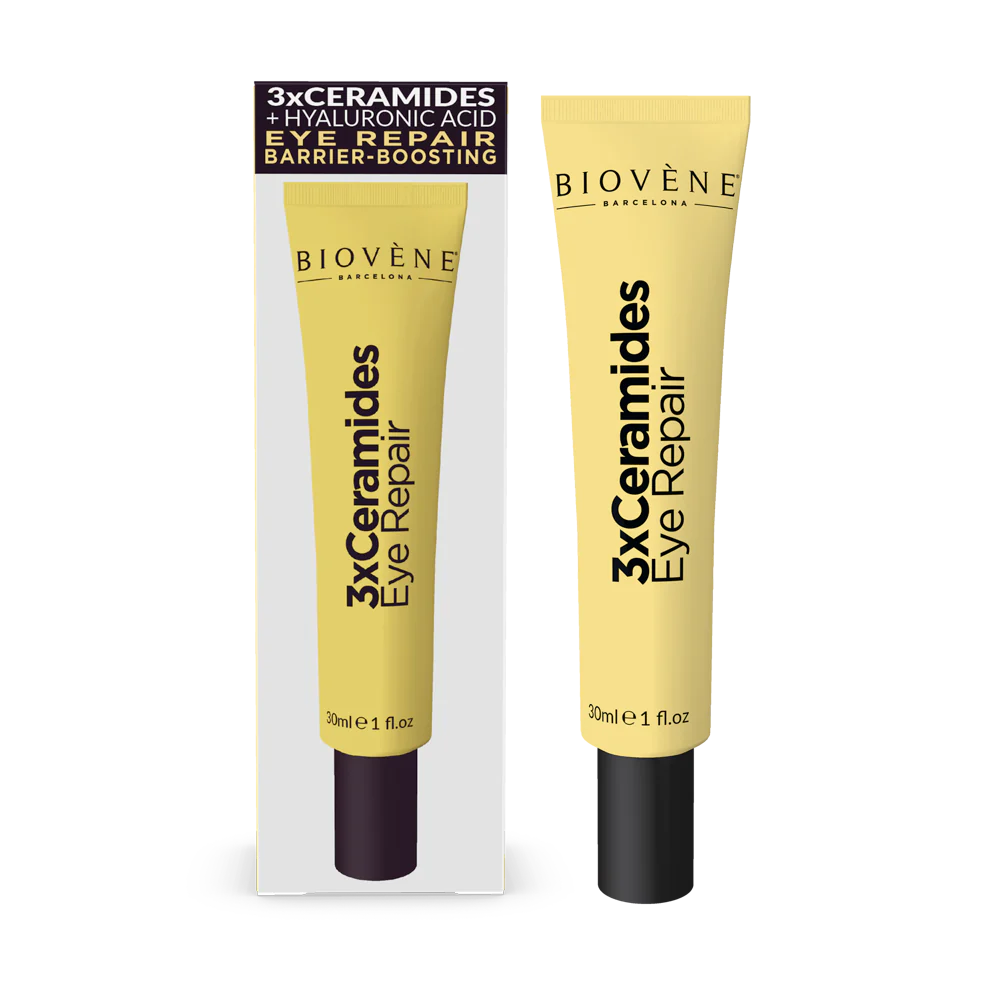 3X Augencreme mit Ceramiden zur Wiederherstellung und Pflege – 30 ml