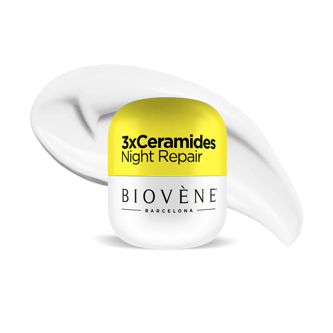 3X Nachtcreme mit Ceramiden für Regeneration und tiefe Feuchtigkeitsversorgung – 50 ml