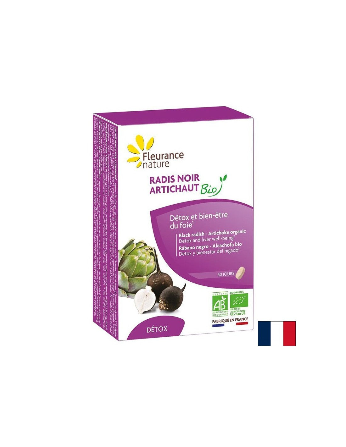 Leber und Galle – Schwarze Rübe + Artischocke, 30 Tabletten