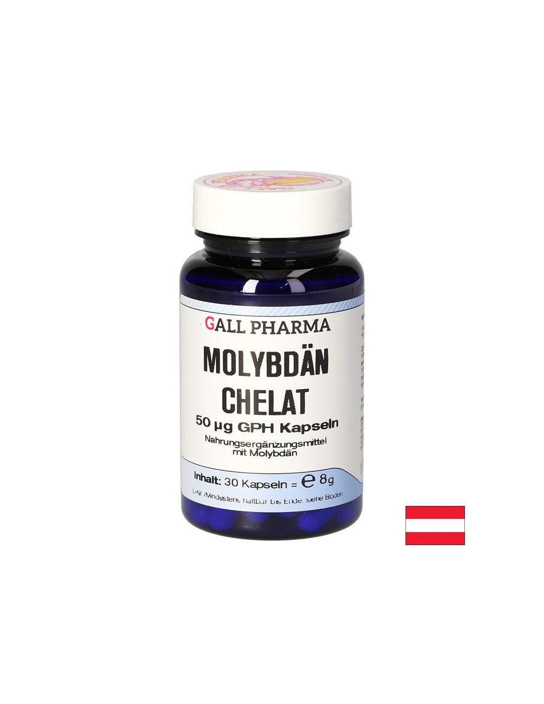 Entgiftung – Molybdän (Chelat), 30 Kapseln