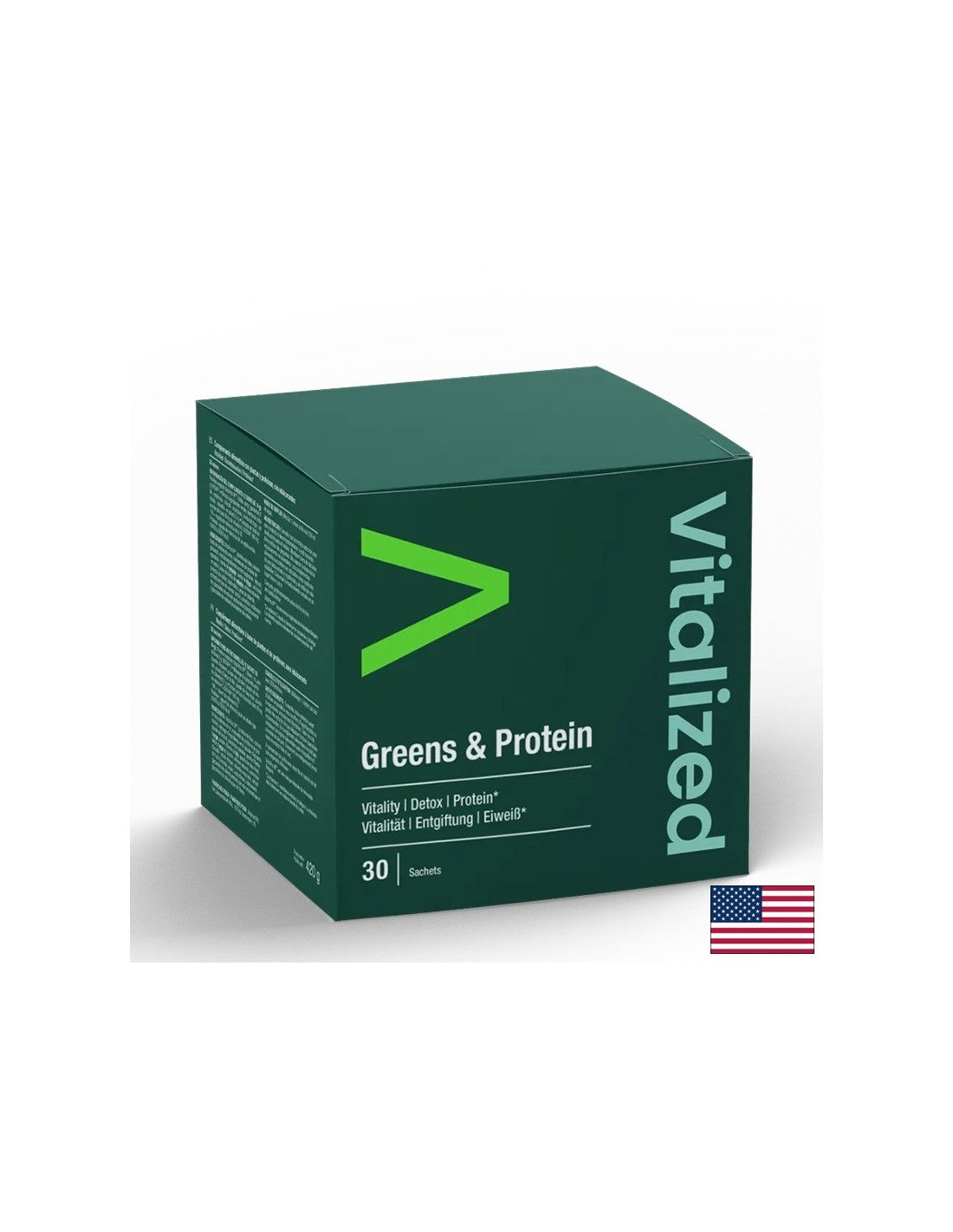 Leber- und Muskelfunktion – Green Foods + Protein, 30 Beutel