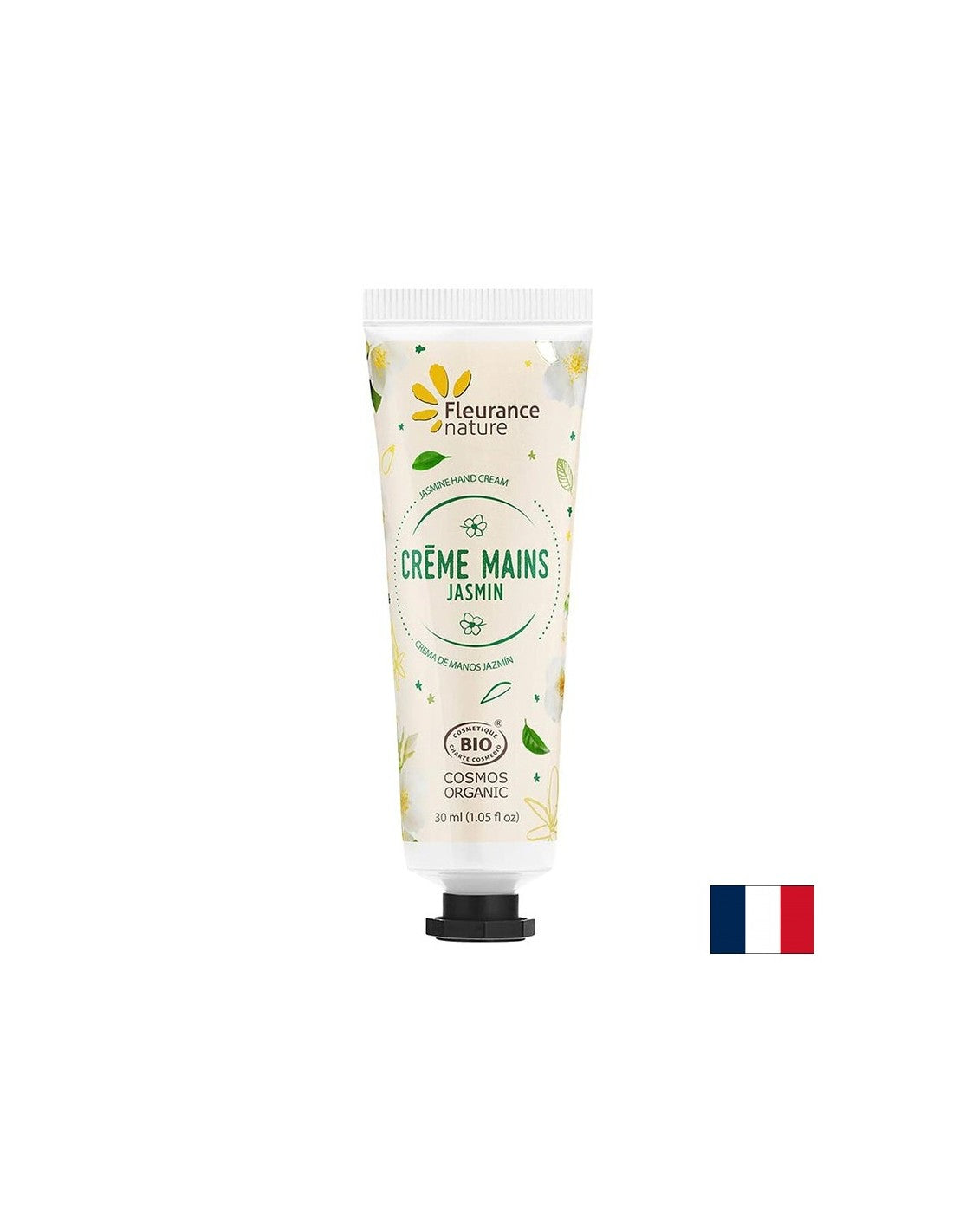 Handcreme mit Jasminextrakt, Sheabutter und Aloe Vera, 30 ml Fleurance Nature