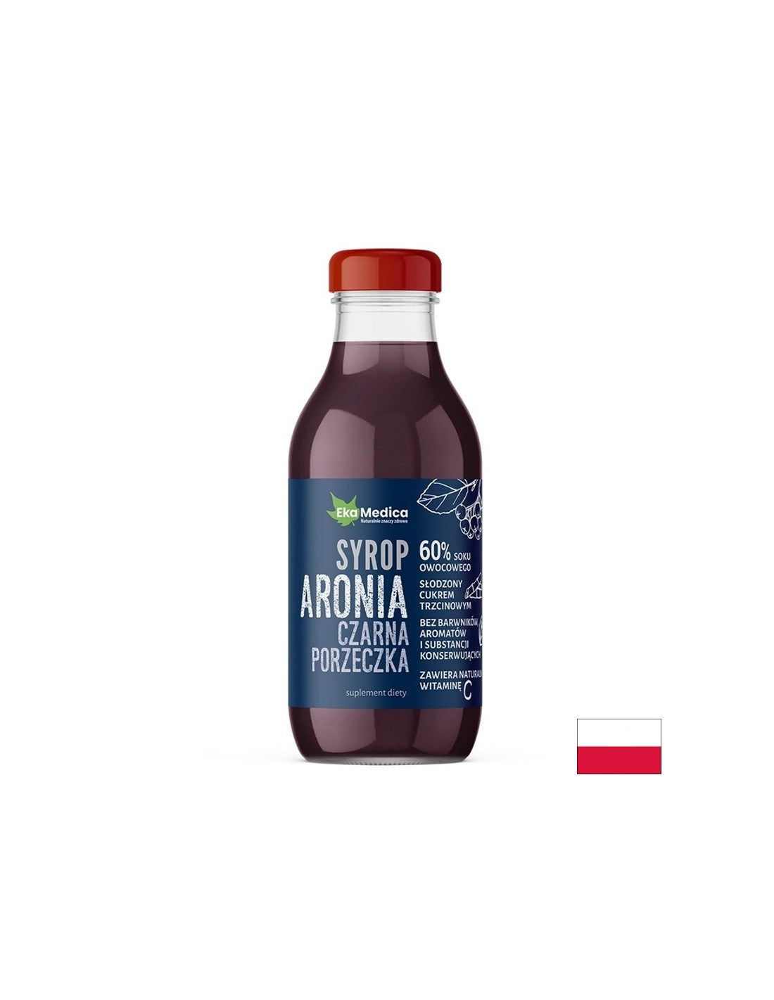 Sirup mit Acerola, Aronia und schwarzer Johannisbeere – Starke Immunität, 300 ml