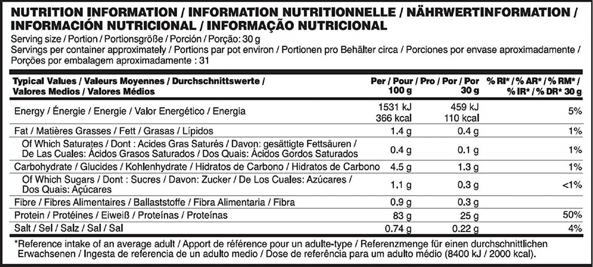 100% isolieren Goldstandard - 0,930 kg