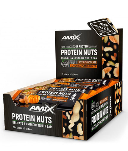 Proteinmuttern knusprige nussige Bar Box/25x40g