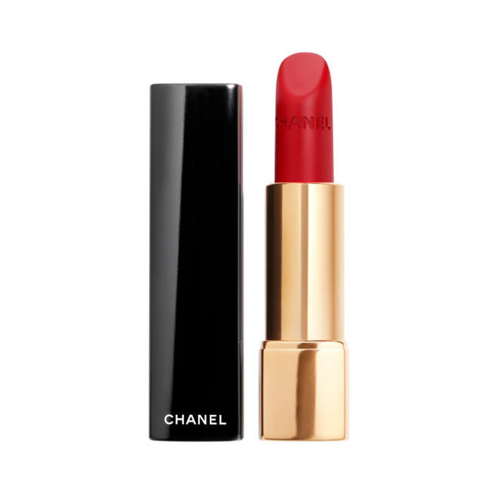 <tc>CHANEL</tc> Rouge Allure Velvet Luminous Matte Lippenfarbe 56 Rouge Charnel