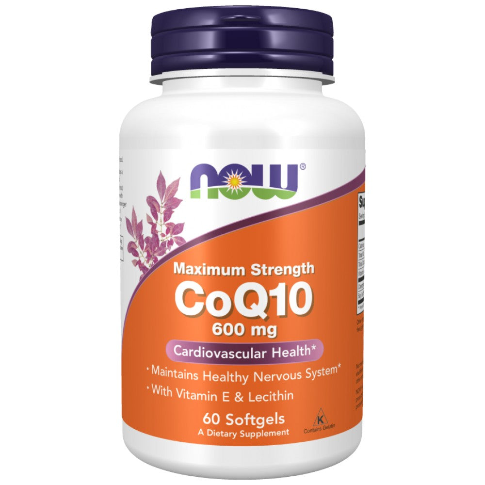 CoQ10 600 mg | Maximale Festigkeit - 60 Gelkapseln