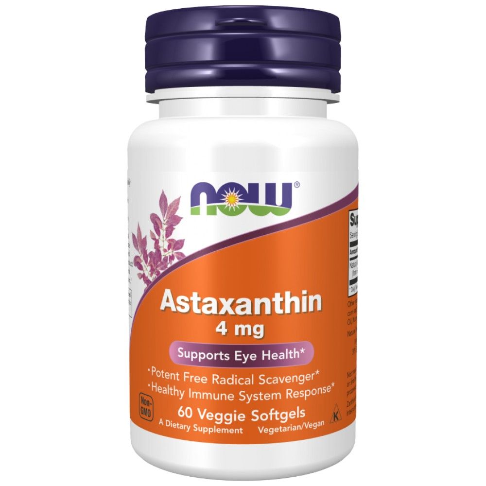 Astaxanthin 4 mg - 60 Gelkapseln