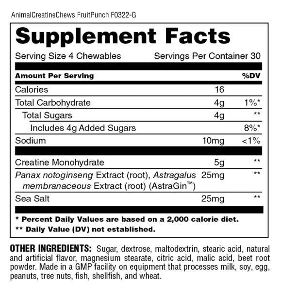 Tierkreatin kaut | mit Astragin® - 120 Kautabletten