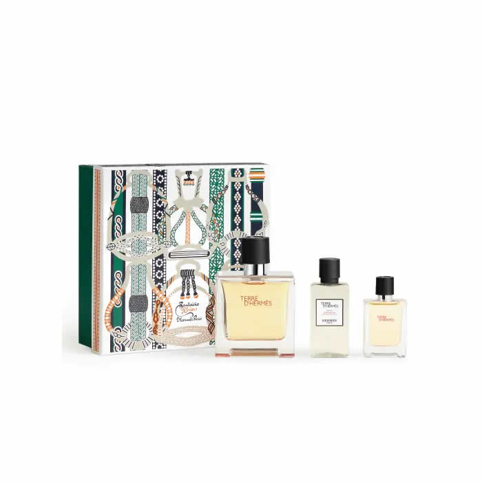 Terre D'<tc>Hermès</tc> Eau de Parfum Spray 75 ml Set 3-teilig