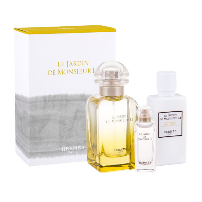 <tc>Hermès</tc> Le Jardin De Monsieur Li Eau de Toilette Spray 50 ml Set 3 Stück
