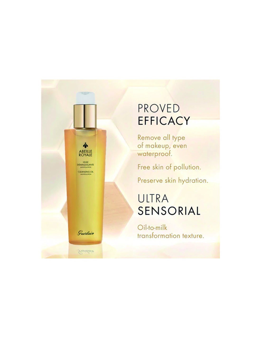 Guerlain ABEILE ROYALE HUILE DEMAQ 150M