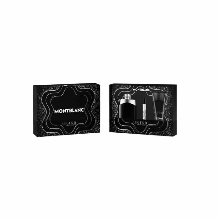 <tc>MONTBLANC</tc> Legend Eau De Toilette Spray 100ml Set 3 Stück