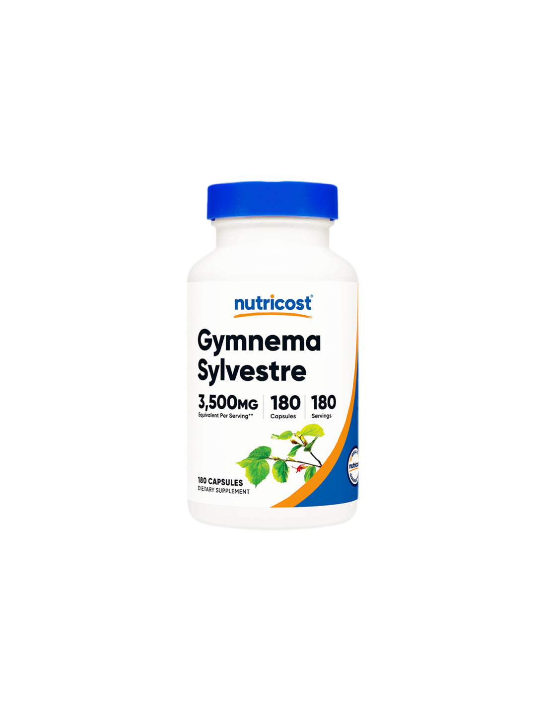 Diabetes und Blutzucker – Gymnema, 3500 mg/180 Kapseln, 180 Portionen <tc>Nutricost</tc>