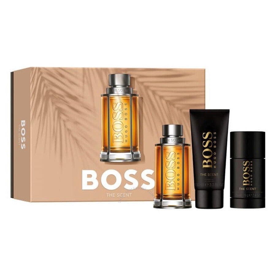 <tc>HUGO BOSS</tc> Das Duftset – Eau de Toilette 100 ml, Duschgel 100 ml und Deodorant 75 ml
