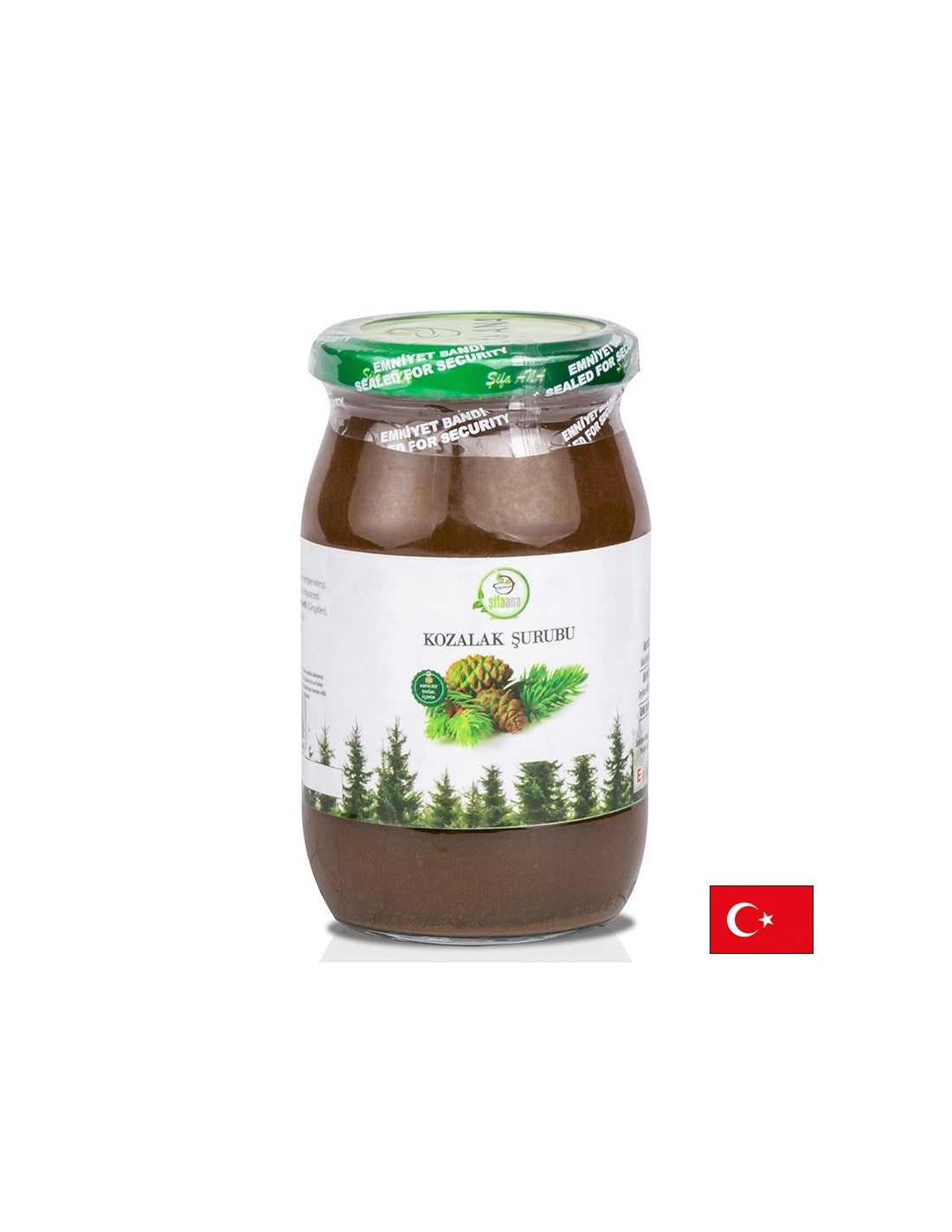 Kräuter-Tannenzapfensirup – gegen Erkältung und Grippe, 370 g