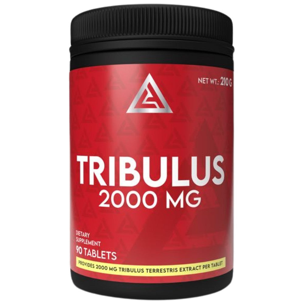 Tribulus 2000 mg | Mega Dosis Tribulus terrestrisextrakt - 90 Tabletten