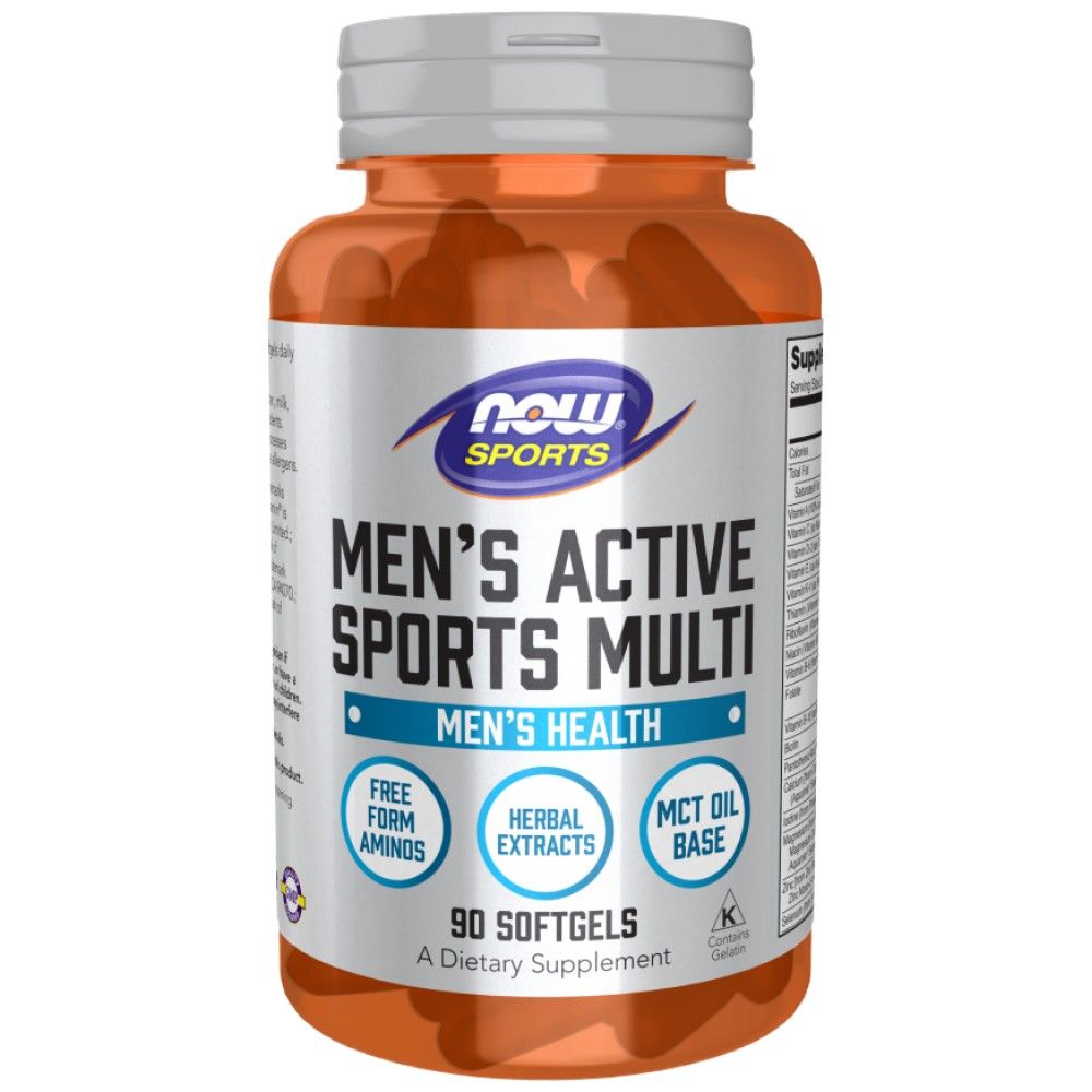 Active Sports Multi -90 -Gel -Kapseln von Männern