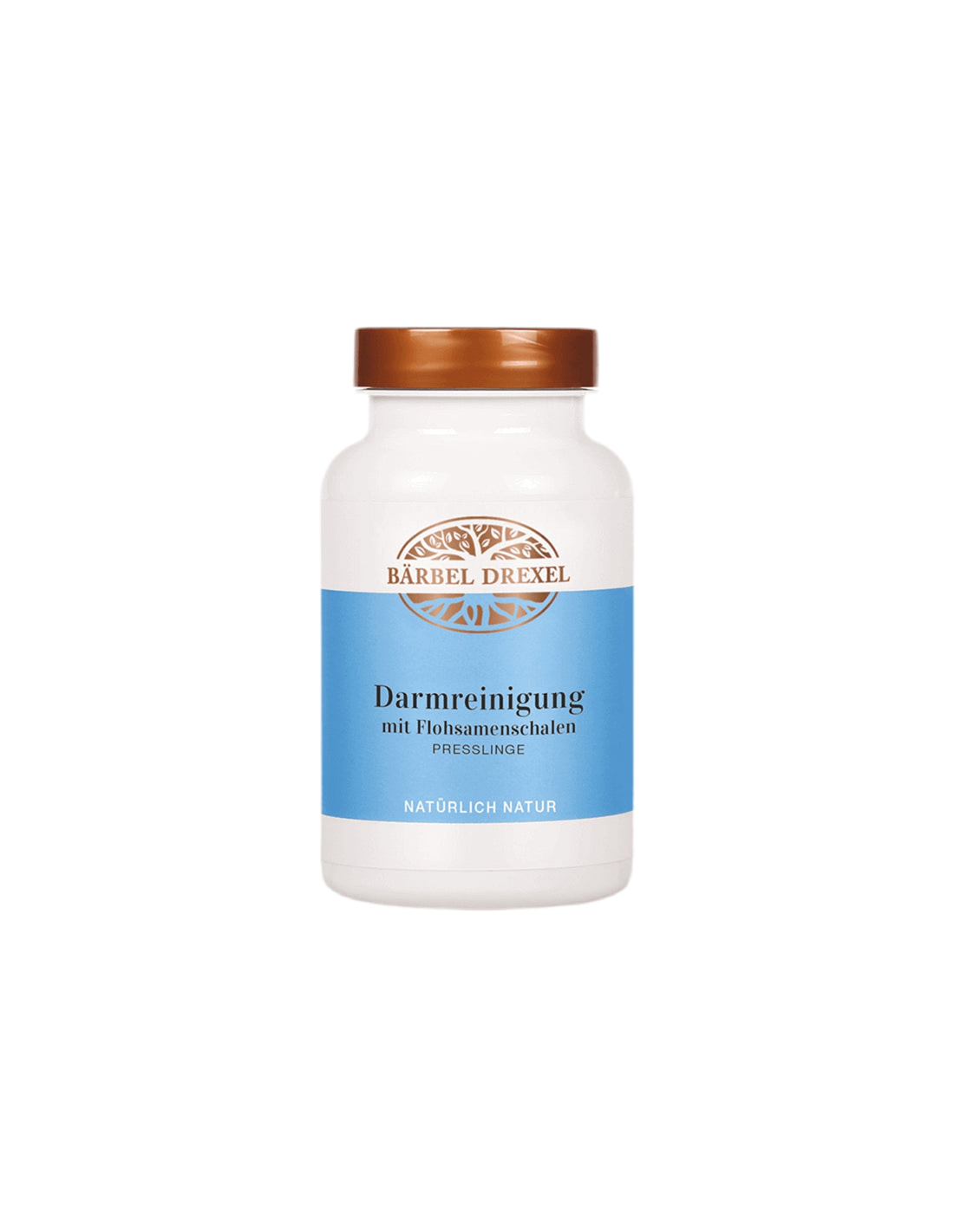 Darmreinigung mit Flohsamenschalen / Detoxification of the colon with husk and herbs, 180 tablets Bärbel Drexel - Nutra Best Europe