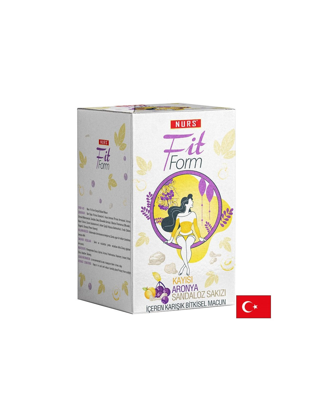 Kräuter-Schlankheitspaste mit Aprikose, Aronia und Boswellia, 400 g