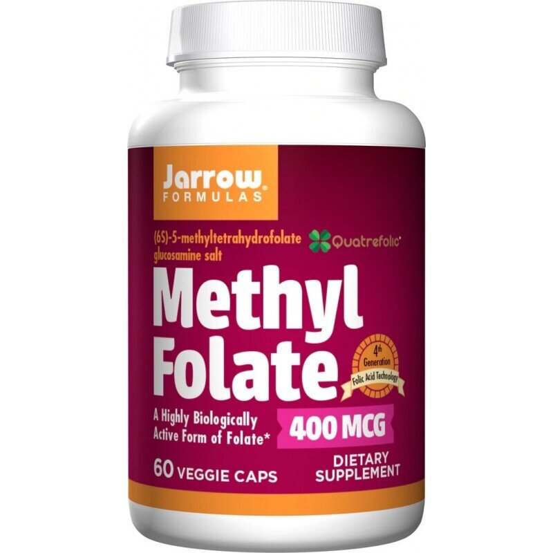 Methyl Folate 400 mcg - 60 капсули - Feel You