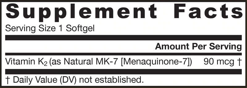 MK -7 90 MCG - 60 Gelkapseln