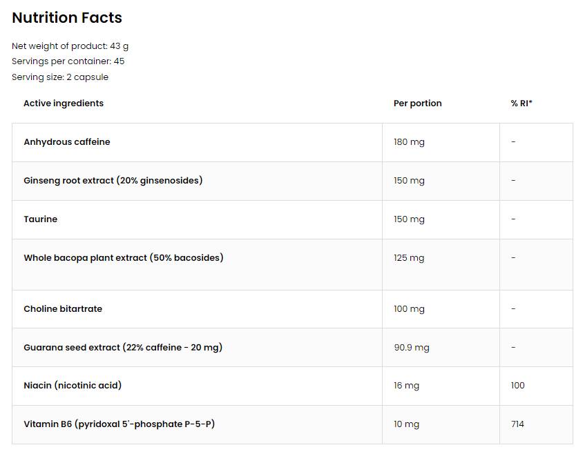 Braintus Thunder | Gamer Series 90 капсули - Feel You