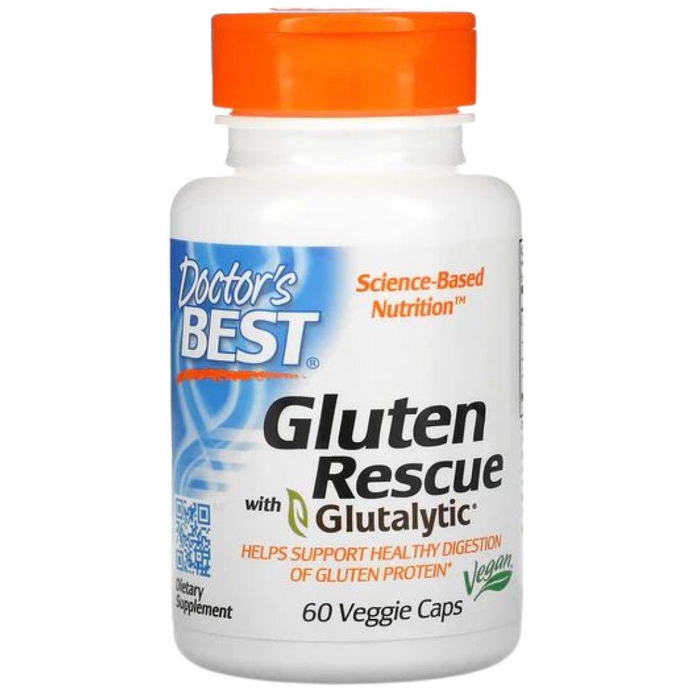 Gluten Rescue | mit glutalytic® - 60 Kapseln