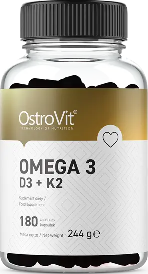 <tc>OstroVit</tc> Omega 3 / D3 + K2 - 180 Gelkapseln