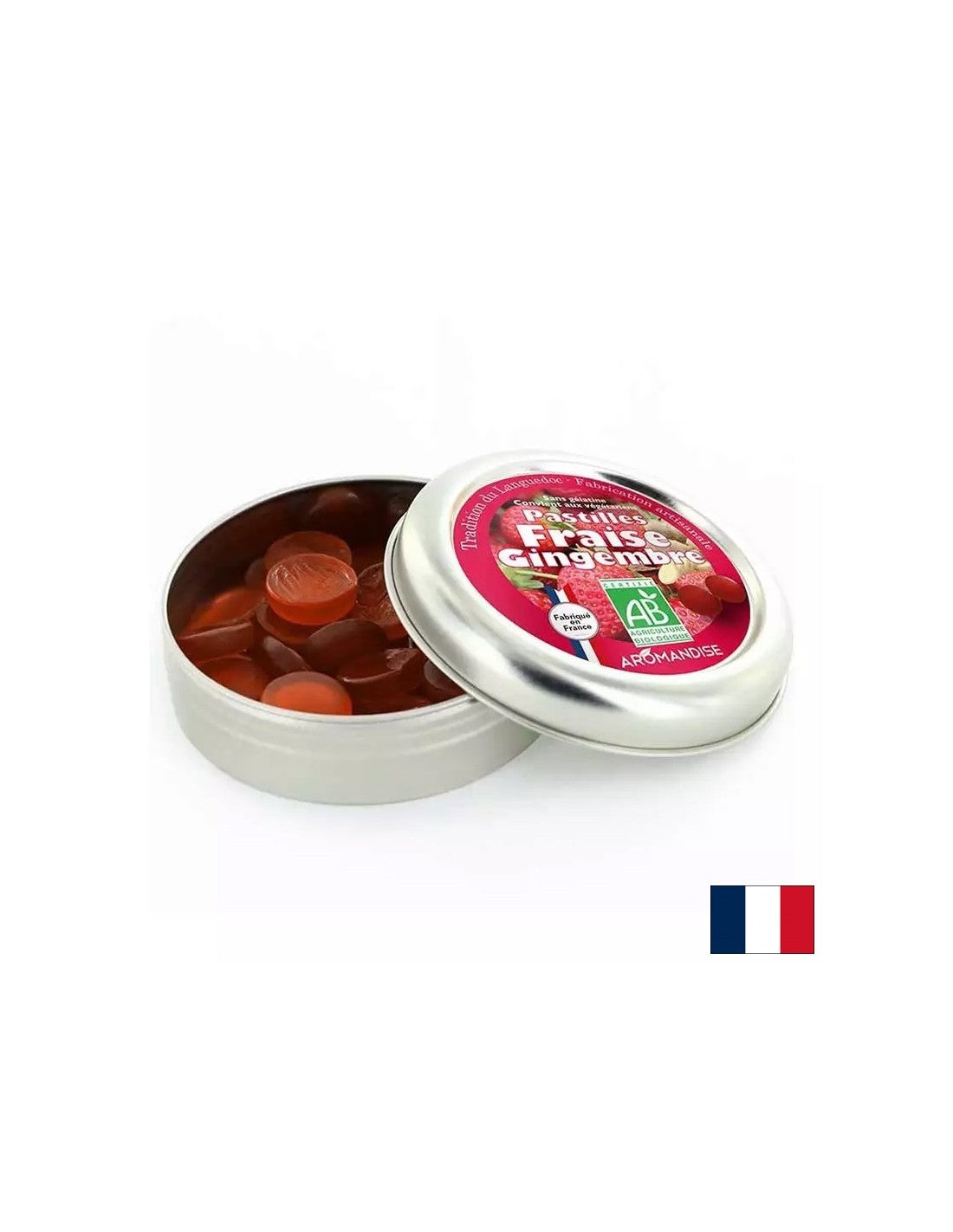 Erdbeer-Ingwer-Pastillen, 45 g