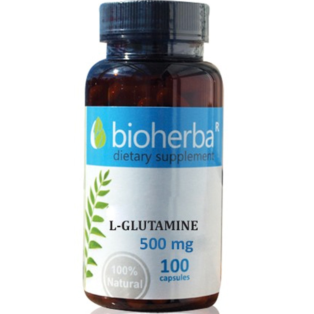 L -Glutamin 500 mg - 100 Kapseln