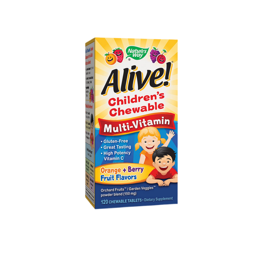<tc>Alive</tc>! Multivitamin-Kautabletten für Kinder - 120 Kautabletten