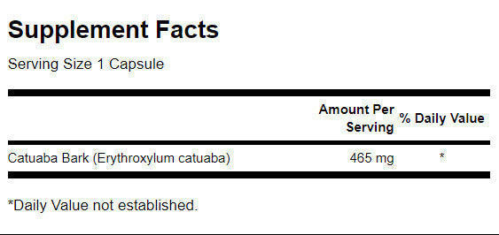 Catuaba-Rinde 465 mg/60 Kapseln – 0
