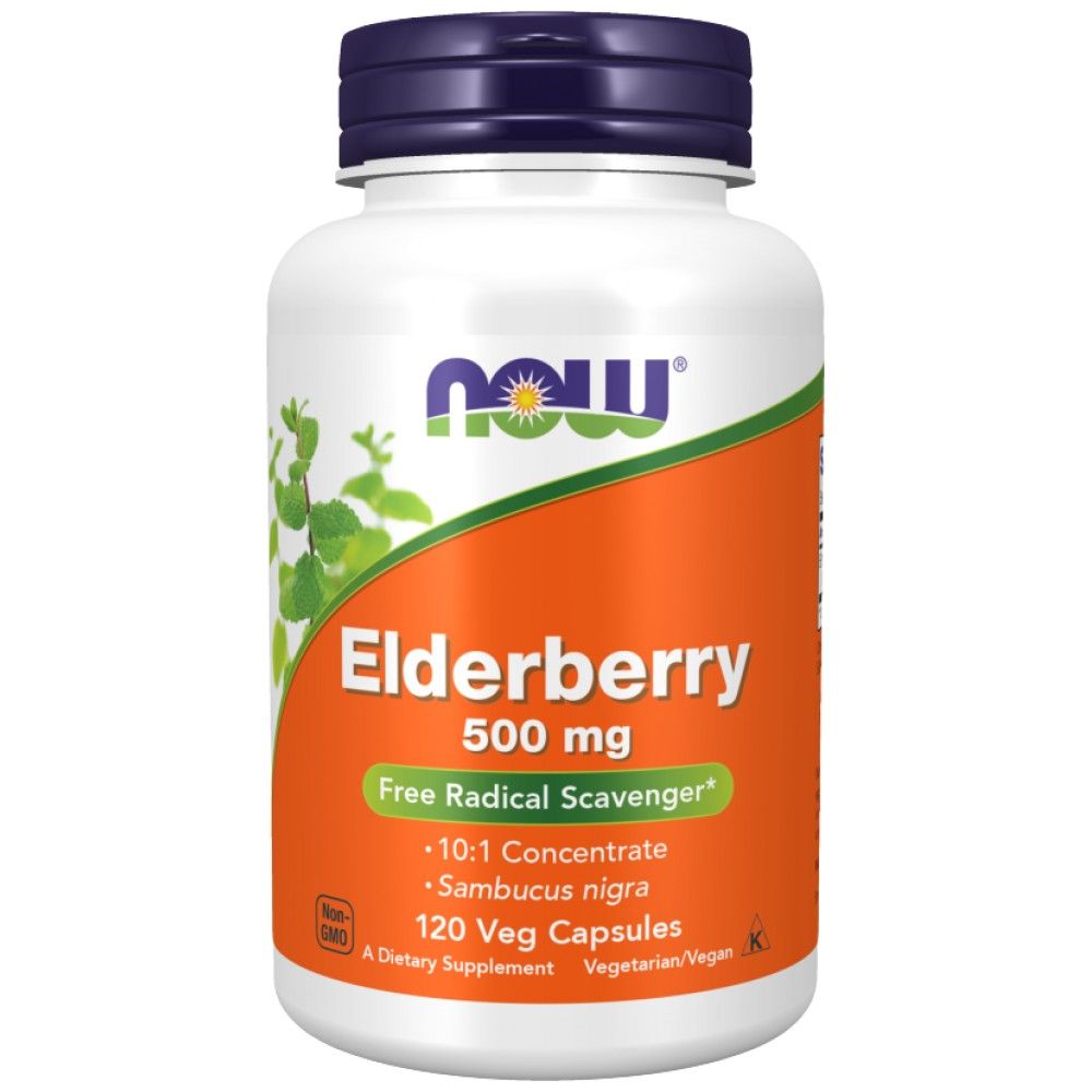 Elderberry 500 mg - 120 Kapseln