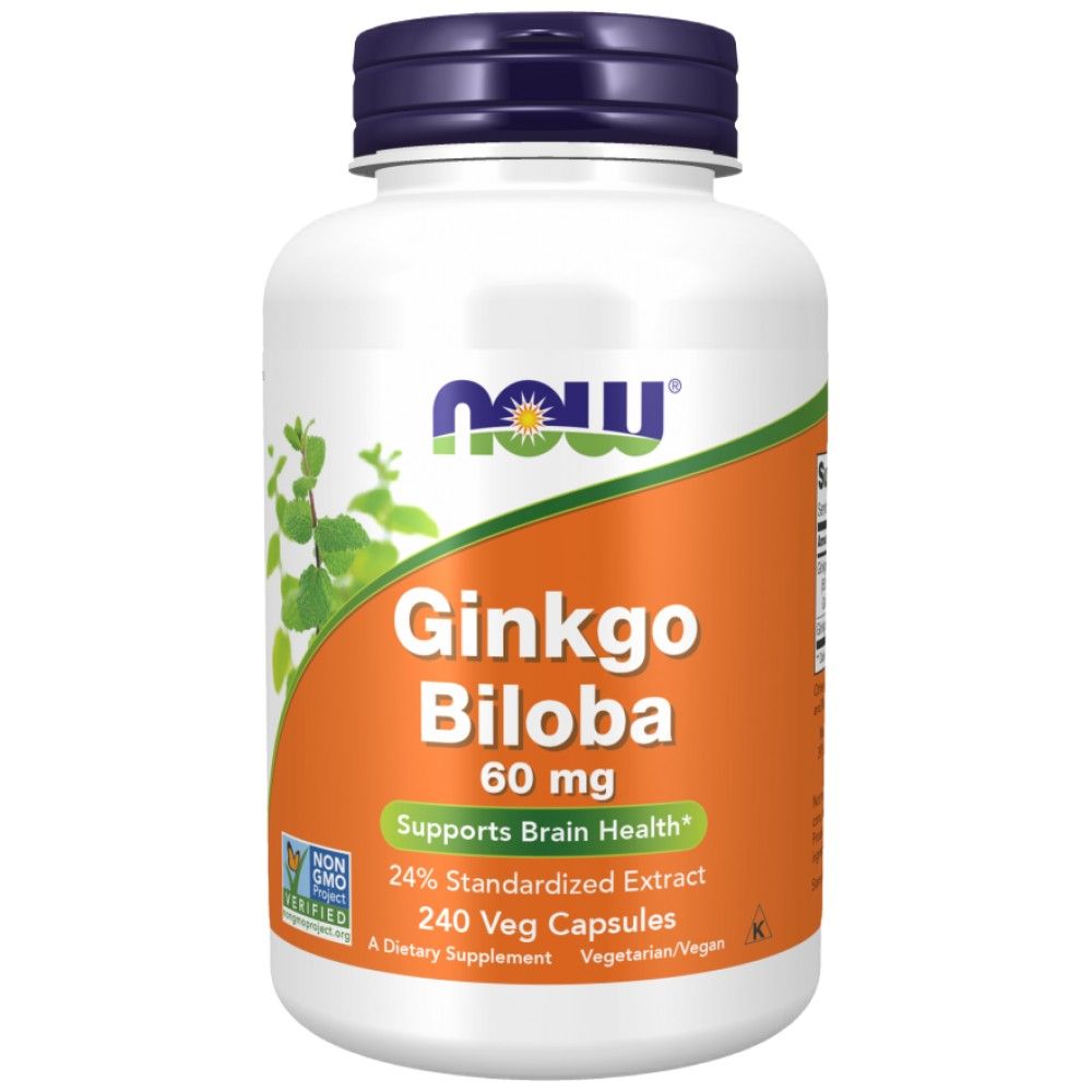 Ginkgo Biloba 60 mg - 60 Kapseln