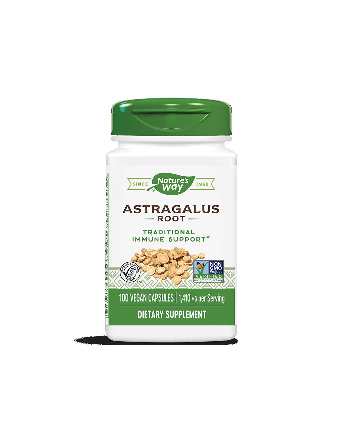 Starke Immunität und Energie – Astragalus, 470 mg, 100 Kapseln Nature's Way
