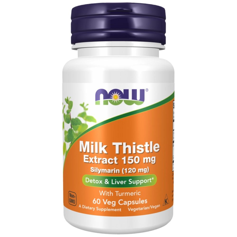 Silymarin Milk Thistle Extrakt 150 mg - 60 Kapseln
