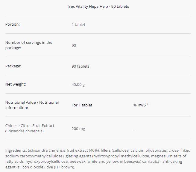 Hepa-Hilfe - Schi<tc>san</tc>dra Chinensis 200 mg | Körperliches und geistiges Wohlbefinden - 90 Tabletten