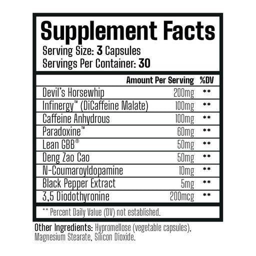 Lipodrol | Ultra starke thermogene - 90 Kapseln