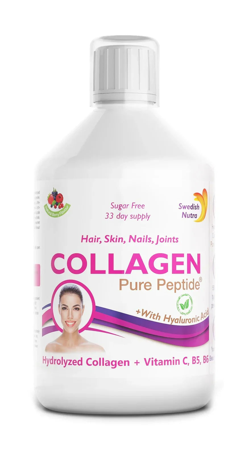 Rinderkollagen 5.000 mg mit Hyaluronsäure 5 mg – 500 ml
