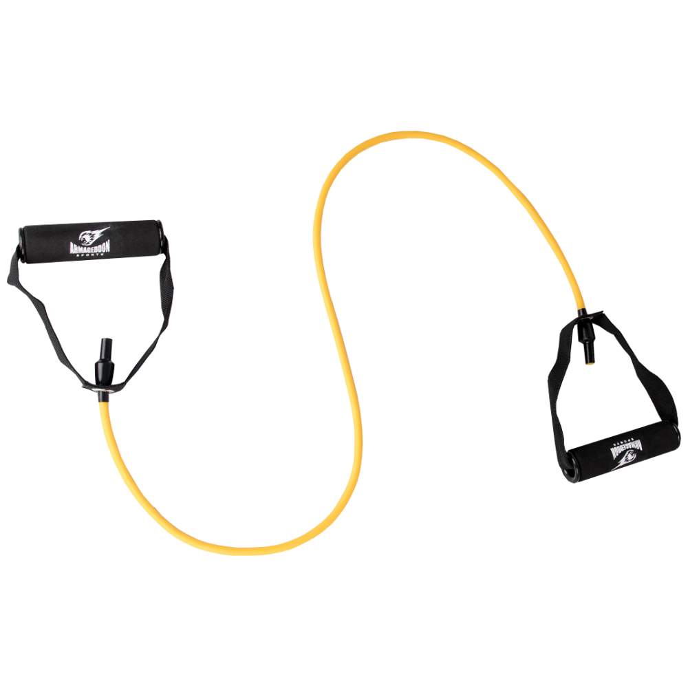 Fitnessband mit Griffen – 5 kg (Gelb)/Fitnessband mit Griffen – 5 kg