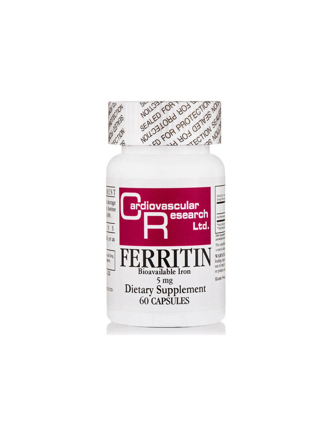 Eisenmangelanämie und Müdigkeit – Ferritin, 5 mg, 60 Kapseln